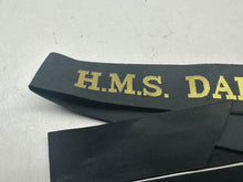 Load image into Gallery viewer, Genuine British Royal Navy H.M.S Dalriada Cap Tally - Full Length
