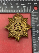 Load image into Gallery viewer, WW1 / WW2 British Army - ARMY SERVICE CORPS Brass Cap Badge.
