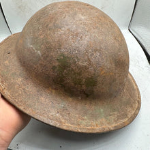 Load image into Gallery viewer, Original WW2 British Civil Defence Mk2 Helmet - 3 Hole
