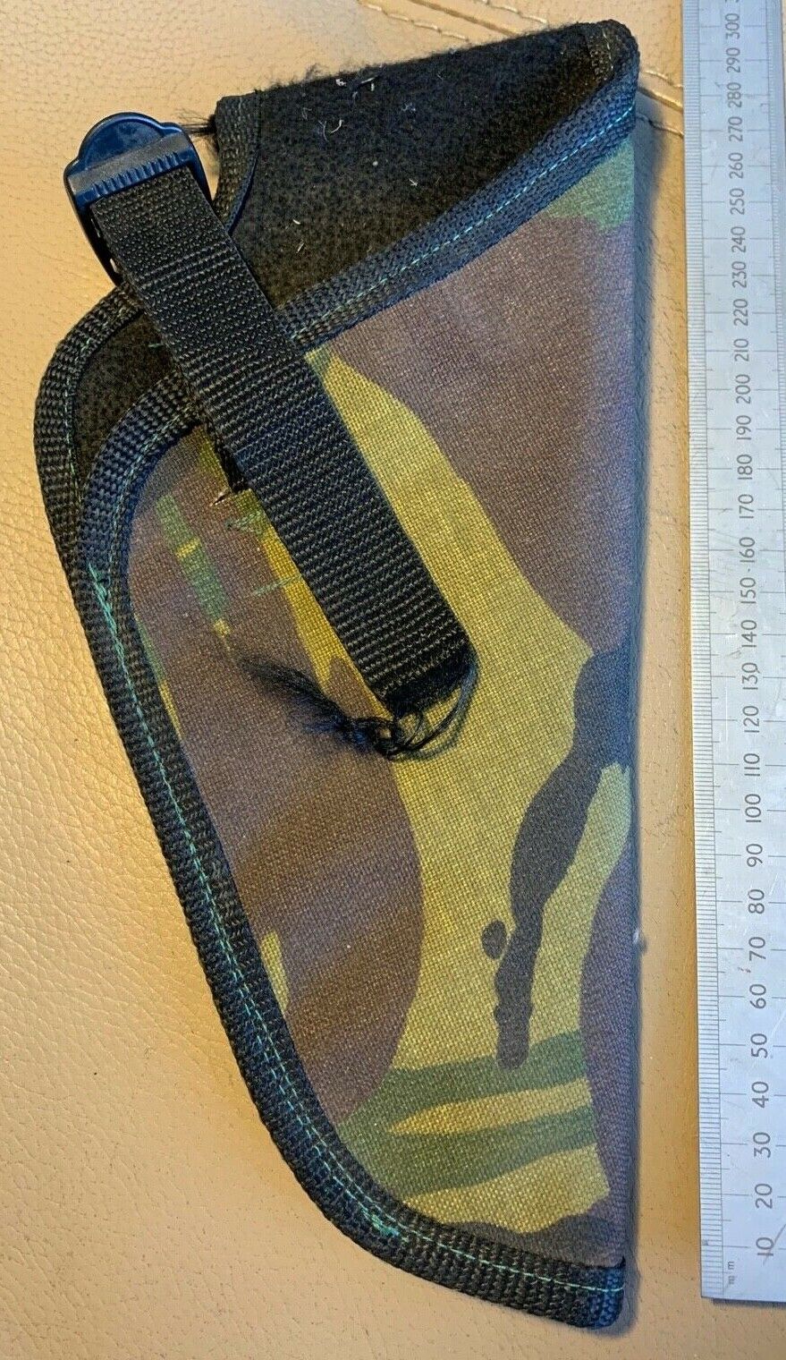 Camouflaged Fabric Pistol Holster - B44