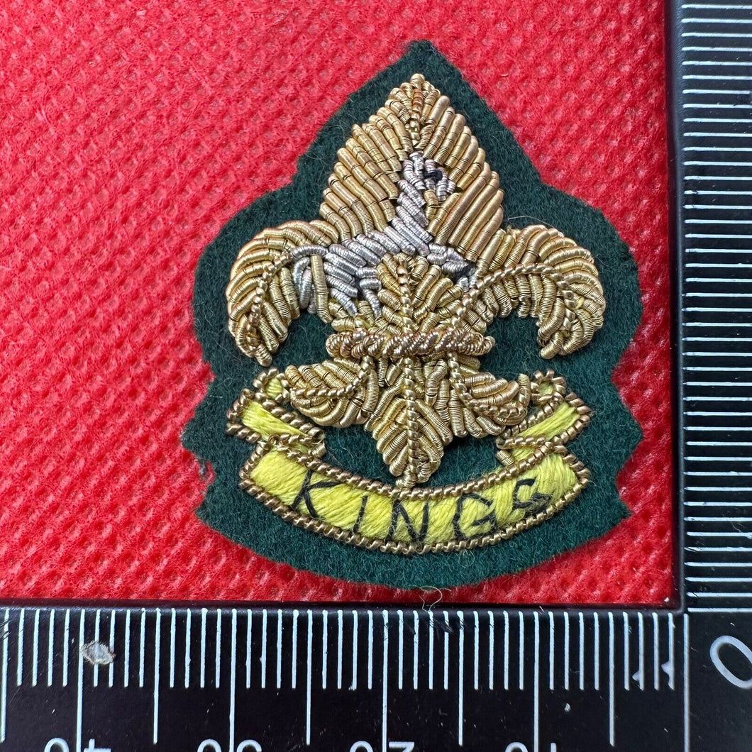 British Army Kings Liverpool / Manchester Cap / Beret / Blazer Badge - UK Made