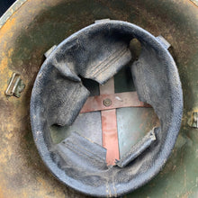 Load image into Gallery viewer, British / Canadian Army WW2 Mk3 Turtle Helmet - Complete with Liner
