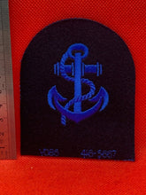 Load image into Gallery viewer, Unissued WOMEN&#39;S ROYAL NAVY WRNs Badge
