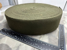 Load image into Gallery viewer, Original WW2 British Army MASSIVE Roll of 44 Pattern Webbing - 75mm Wide Strap
