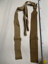 Charger l&#39;image dans la galerie, Original WW2 Dated British Army 37 Pattern Webbing L Straps - 1942 Dated
