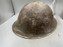 Load image into Gallery viewer, Original WW2 British / Canadian Army Mk3 Turtle Combat Helmet

