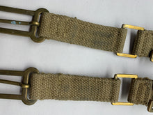 Charger l&#39;image dans la galerie, Original WW2 British Army 37 Pattern Brace Adaptors - 1945 Dated
