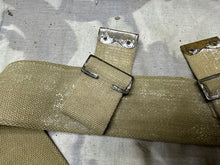 Charger l&#39;image dans la galerie, Original WW1 British Army 08 Pattern Webbing Belt 36&quot; Waist - Rare Economy - The Militaria Shop
