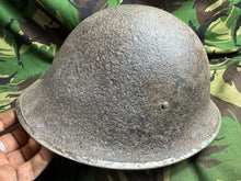 Load image into Gallery viewer, British / Canadian Army Mark 3 Turtle Helmet - Original WW2 Combat Helmet
