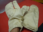 Original WW2 British Army Gunners Winter White Gloves - 1943 - The Militaria Shop