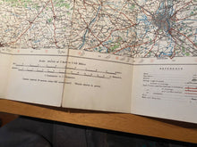 Load image into Gallery viewer, WW1 Era British Army General Staff Map of GHENT in Belgium. Original Map
