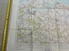 Lade das Bild in den Galerie-Viewer, Original WW2 British Army OS Map of England - War Office - Chatham &amp; Maidstone
