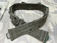 Load image into Gallery viewer, Original WW2 British Army 44 Pattern Soldiers Belt - 36&quot; Waist
