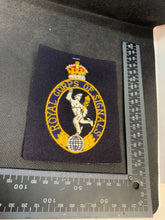 Load image into Gallery viewer, British Army Royal Corps of Signals Regiment Embroidered Blazer Badge
