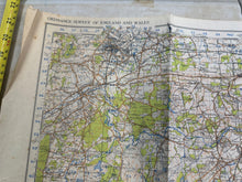 Charger l&#39;image dans la galerie, Original WW2 British Army OS Map of England - War Office - Guildford &amp; Horsham
