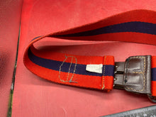 Load image into Gallery viewer, A British Army Adjutant Generals Corps Stable Belt - great condition. 32&quot; Waist.
