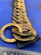 Load image into Gallery viewer, Original British Army Helmet Brass Chin Scales - Ideal Parts- Repair/Restoration
