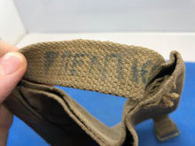 Load image into Gallery viewer, WW2 British Army 37 Pattern Webbing Water Bottle Carrier Harness - 1944 Dated - The Militaria Shop
