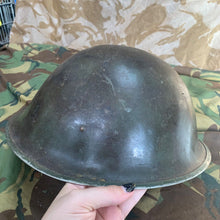 Load image into Gallery viewer, Original WW2 British / Canadian Mk3 Army Combat Turtle Helmet &amp; Size 7 Liner
