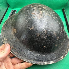 Load image into Gallery viewer, British Army Mk2 Brodie Helmet - Original WW2 - South African Manufactured
