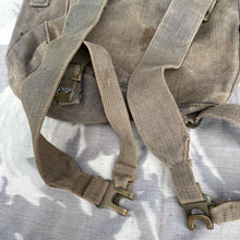 Load image into Gallery viewer, Original WW2 British Army / RAF 37 Pattern Small Pack &amp; L Strap Set
