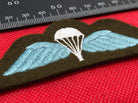 Genuine British Army Paratrooper Parachute Jump Wings - Green / Brown Army Wings - The Militaria Shop