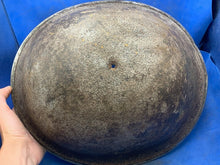 Load image into Gallery viewer, Original WW2 British Army / Canadian Army Mk3 Turtle Combat Helmet
