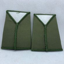 Load image into Gallery viewer, RA Royal Artillery Rank Slides / Epaulette Pair Genuine British Army - NEW
