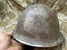 Load image into Gallery viewer, WW2 Mk3 High Rivet Turtle - British / Canadian Army Helmet - Nice Original
