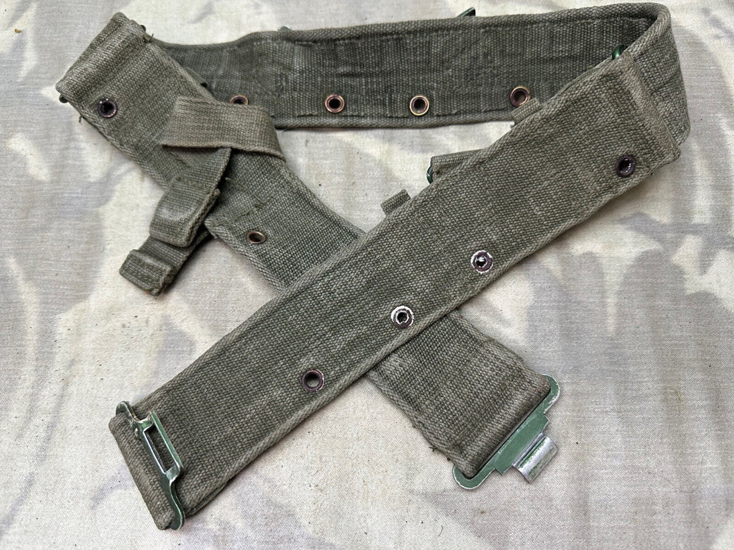 Original WW2 British Army 44 Pattern Soldiers Belt - 36