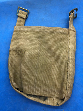 WW2 British Army 37 Pattern Webbing Water Bottle Carrier Harness - 1944 Dated - The Militaria Shop