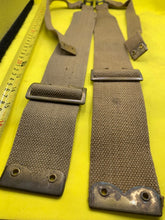 Load image into Gallery viewer, Original WW2 Dated Pair of 37 Pattern British Army L Straps
