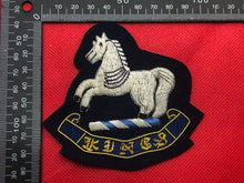 Load image into Gallery viewer, British Army Bullion Embroidered Blazer Badge - King&#39;s Regiment
