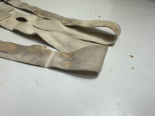 Load image into Gallery viewer, Original WW2 British Army / RAF Trouser Suspenders - Well Worn Example
