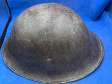 Load image into Gallery viewer, Original WW2 British Army / Canadian Army Mk3 Turtle Combat Helmet
