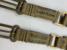 Charger l&#39;image dans la galerie, Original WW2 British Army 37 Pattern Brace Adaptors - 1945 Dated
