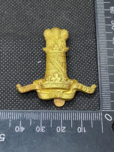 Load image into Gallery viewer, Original British Army 11th Hussars Regiment Cap Badge
