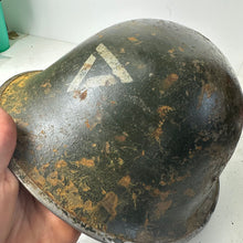Load image into Gallery viewer, British / Canadian Army WW2 Mk3 Turtle Helmet 1944 Dated - Original WW2 Helmet
