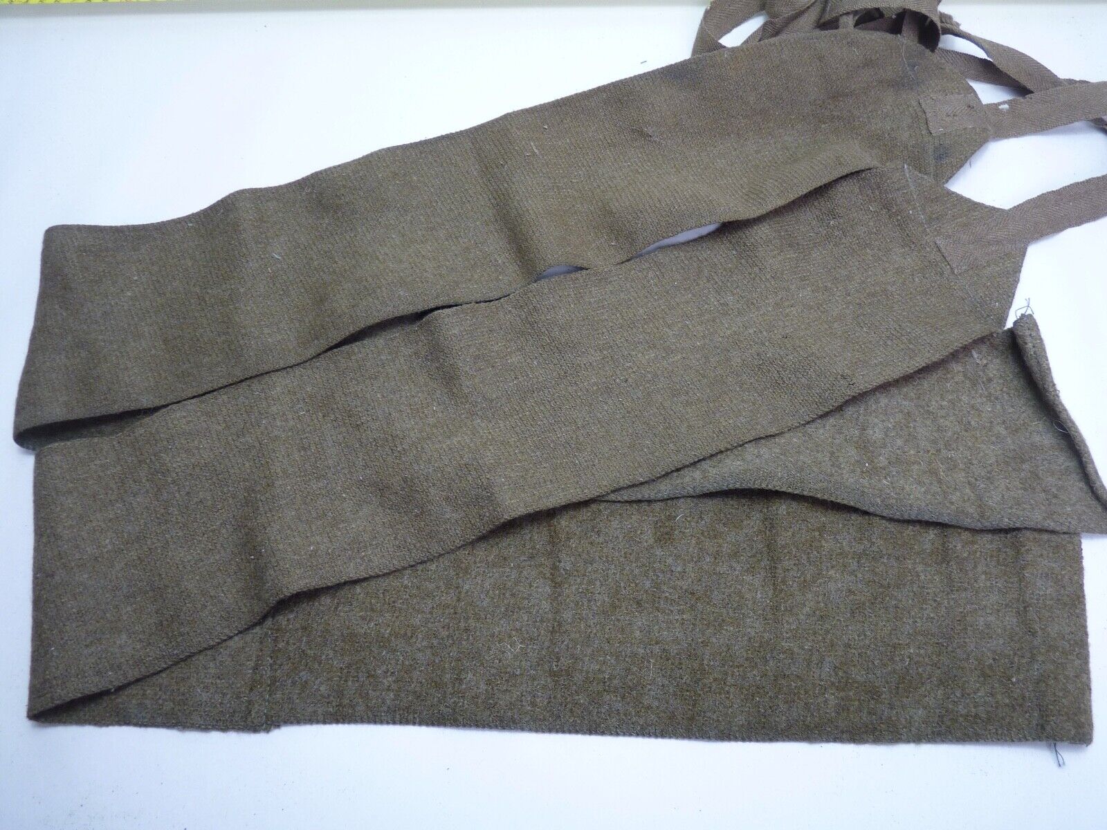 Original WW1 / WW2 British Army Puttees / Gaiters / Leg Wrap Pair The