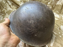 Load image into Gallery viewer, WW2 Mk3 High Rivet Turtle - British / Canadian Army Helmet - Nice Original

