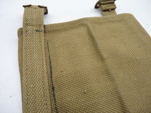 Load image into Gallery viewer, Original WW2 1943 Dated British Army 37 Pattern Water Bottle Carrier Harness
