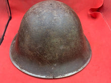 Load image into Gallery viewer, Original WW2 British Army / Canadian Army Mk3 Turtle Combat Helmet
