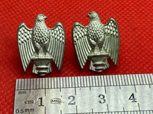 Load image into Gallery viewer, A Facing Pair of Egyptian Army Eagle Collar Badges
