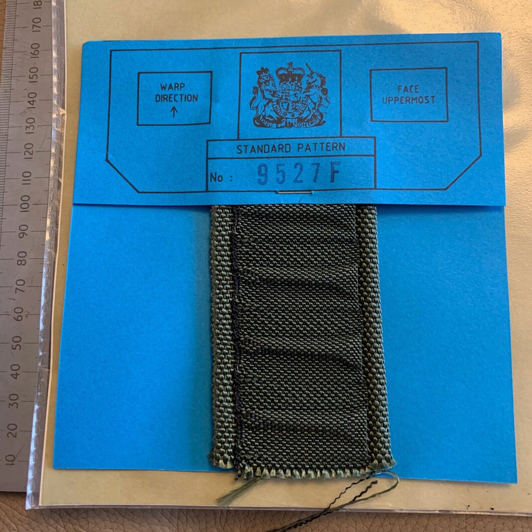 Original British Army Sealed Standard Patter - 9527F Pouched Webbing Olive Drab