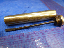 Load image into Gallery viewer, Original WW1 / WW2 British Army SMLE Lee Enfield Rifle Brass Oil Bottle
