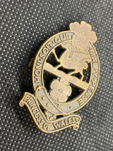 Load image into Gallery viewer, Original British Army PRINCESS OF WALE&#39;S REGIMENT Cap Badge
