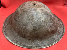 Load image into Gallery viewer, Original WW2 Combat Helmet - British / South African Army Mk2 Brodie Helmet
