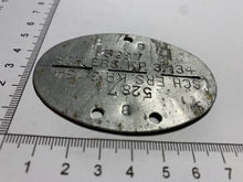 Load image into Gallery viewer, Original WW2 German Army Soldiers Dog Tags - SCH.ERS.KP. 3/ 134

