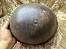 Load image into Gallery viewer, WW2 Mk3 High Rivet Turtle - British / Canadian Army Helmet - Nice Original
