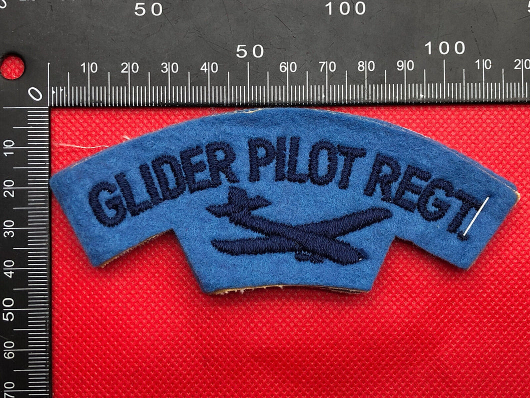 Glider Pilot Regiment RAF British Army Shoulder Titles Matching Facing Pair